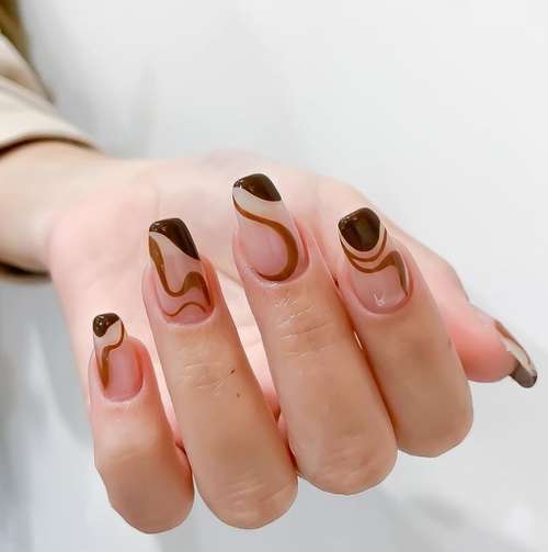 French autumn brown