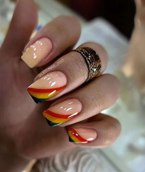 Trendy autumn jacket 2021: new nail designs, photos