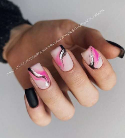 Autumn manicure 2021 for short nails: photos, design trends