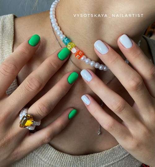 Autumn manicure 2021 for short nails: photos, design trends