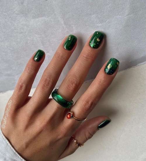 Autumn manicure 2021 for short nails: photos, design trends