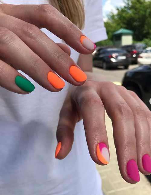 Autumn manicure 2021 for short nails: photos, design trends