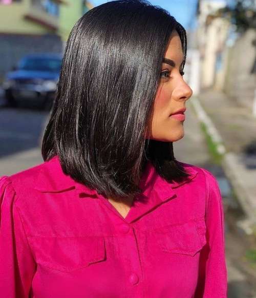 Coiffures pour cheveux mi-longs pour filles: tendances 2021, photos, actualités