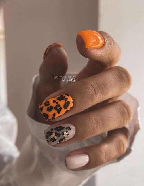 Colored camouflage bases: new manicure 2021, photo