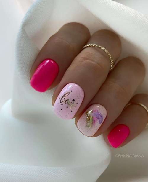 Design of strokes on nails: beautiful manicure ideas, new items