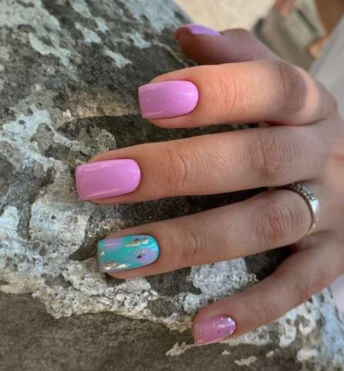 Design of strokes on nails: beautiful manicure ideas, new items