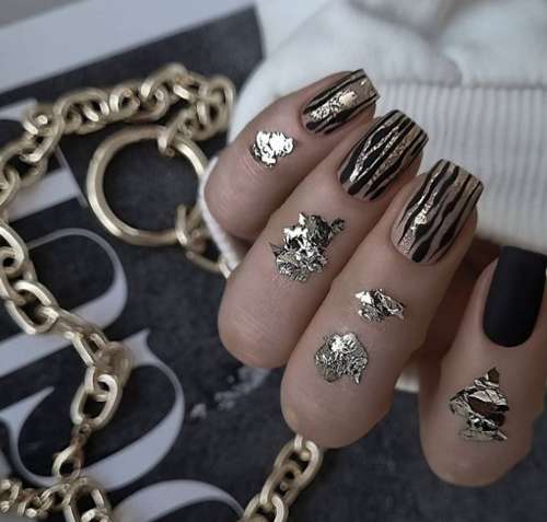 Zebra manicure 2021: photo, spectacular new design