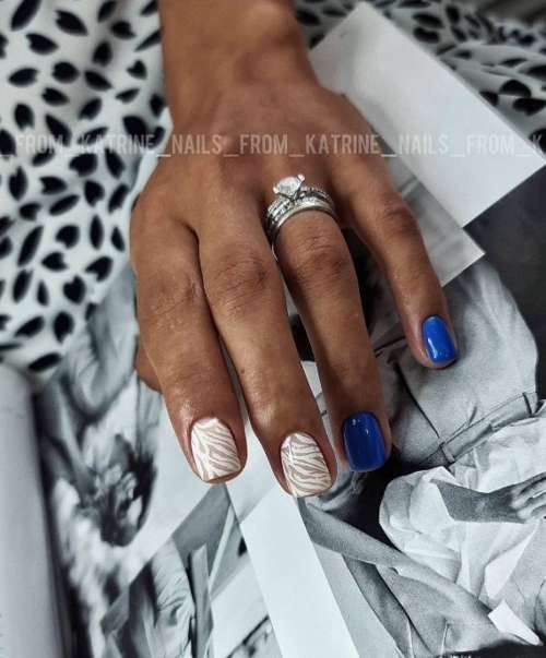 Zebra manicure 2021: photo, spectacular new design