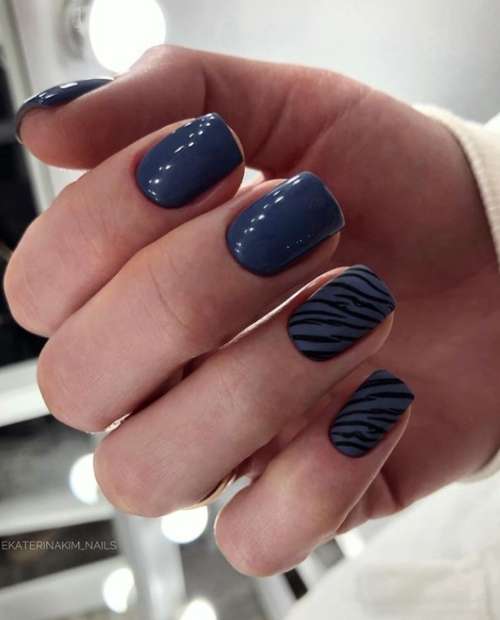 Zebra manicure 2021: photo, spectacular new design