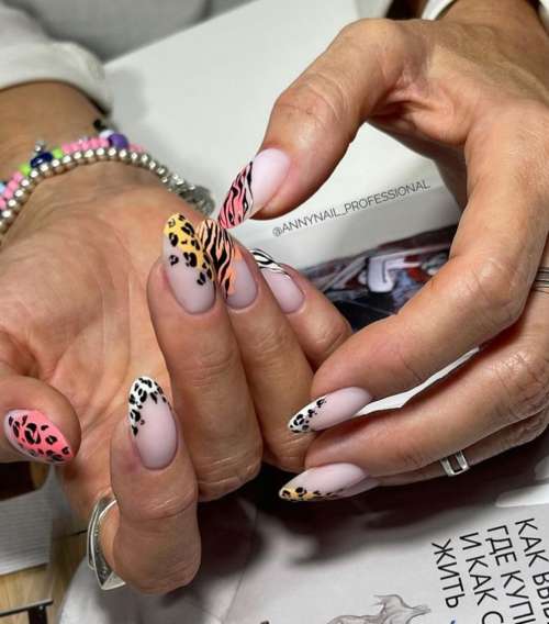 Zebra manicure 2021: photo, spectacular new design