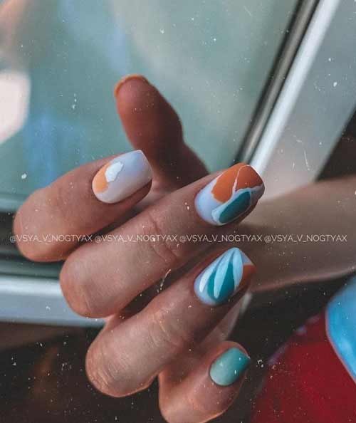 Autumn nail design 2021: beautiful new items, photos