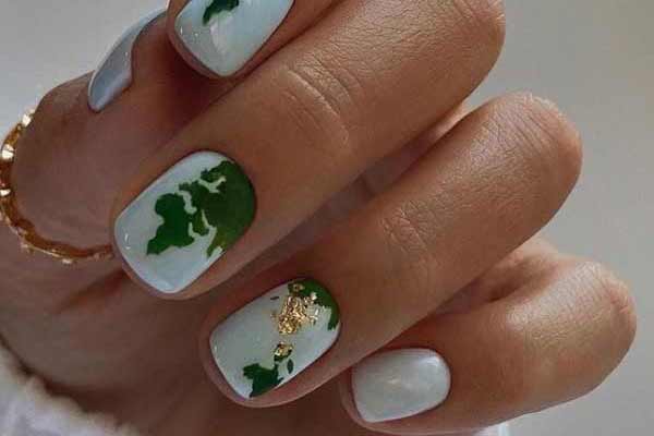 Autumn nail design