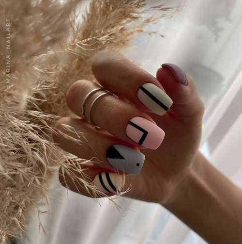 Autumn nail design 2021: beautiful new items, photos