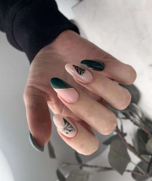 Autumn nail design 2021: beautiful new items, photos