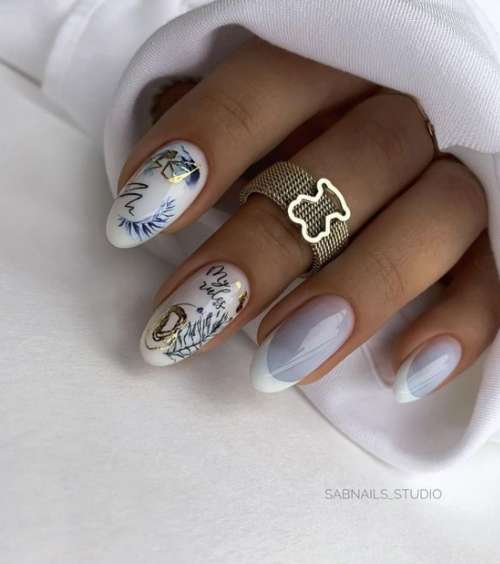 Autumn nail design 2021: beautiful new items, photos