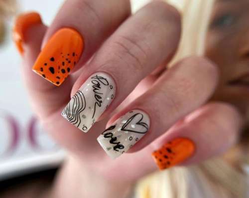 Autumn nail design 2021: beautiful new items, photos