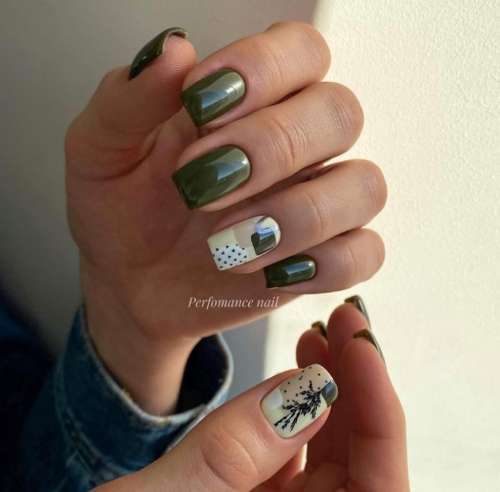 Autumn nail design 2021: beautiful new items, photos