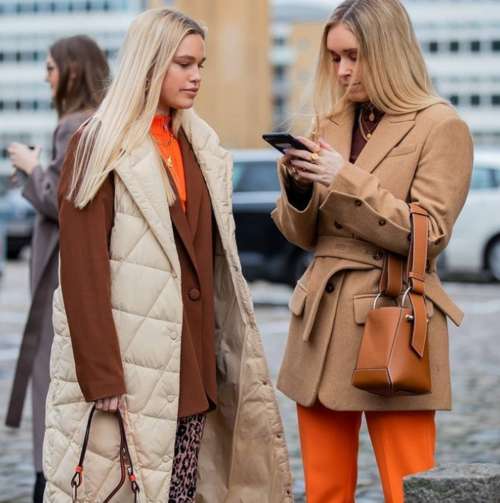 Oversized down jackets: trends in 2022, photos with what to wear