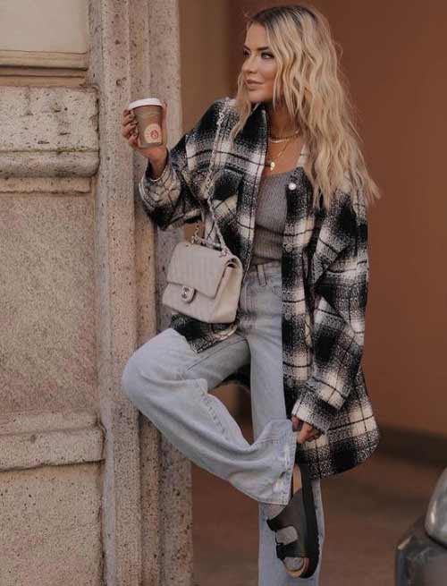 Fashionable looks with a checkered shirt