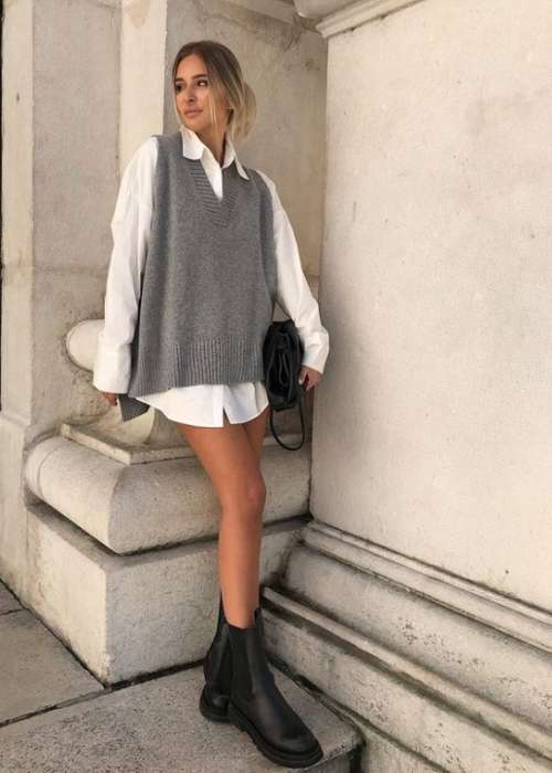 Oversized shirt 2022: trends, how to wear, women's looks