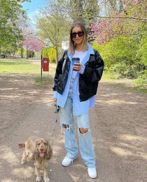 Oversized shirt 2022: trends, how to wear, women's looks