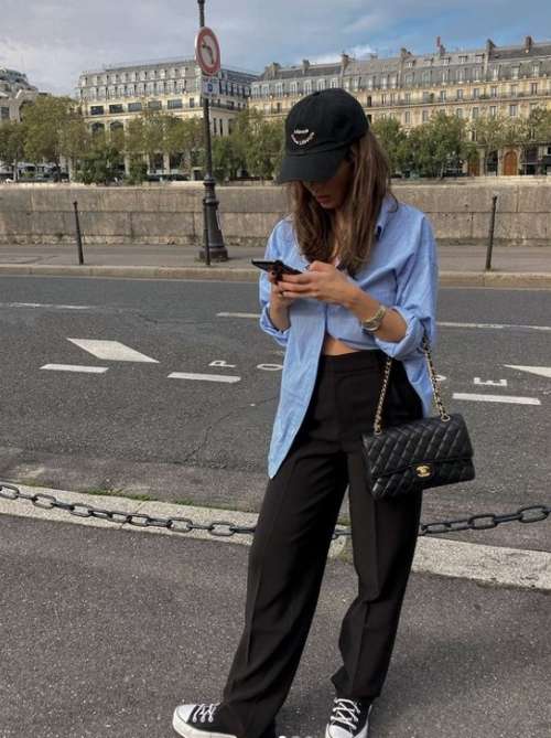 Oversized shirt 2022: trends, how to wear, women's looks