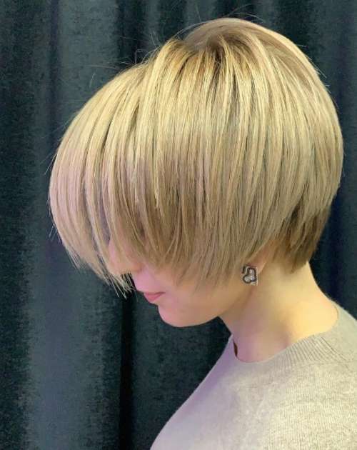 Pixie bob for medium hair