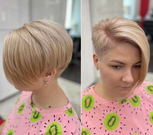 Coupe de cheveux Pixie bob: photos de coupes de cheveux de tous les côtés