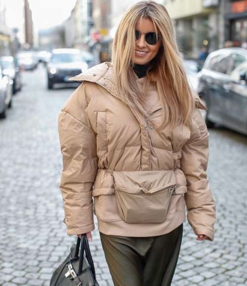 Women's down jackets winter 2022: trending models, fashionable images