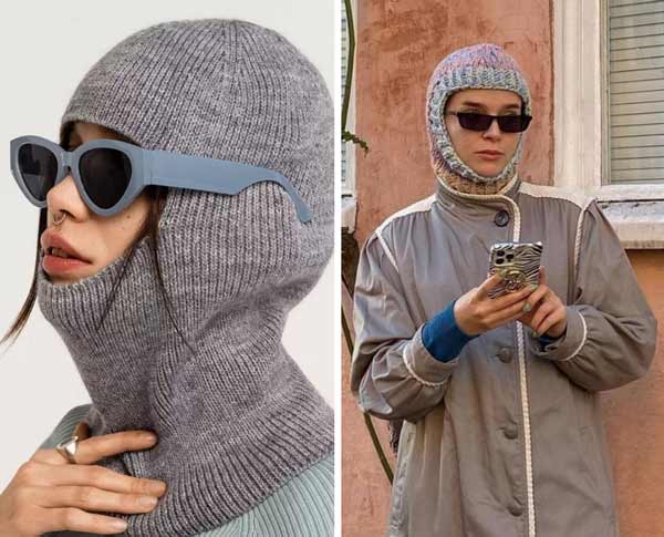 Knitted balaclavas