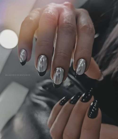 New Year's manicure 2022: elegant design, colors, ideas in the photo