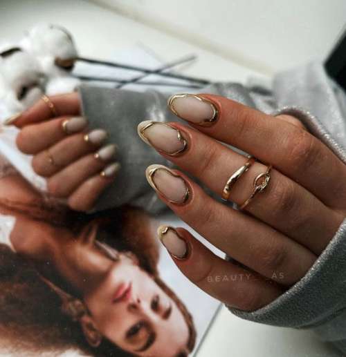 New Year's manicure 2022: elegant design, colors, ideas in the photo