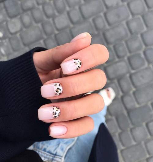 White manicure for short nails: new design 2022, photo