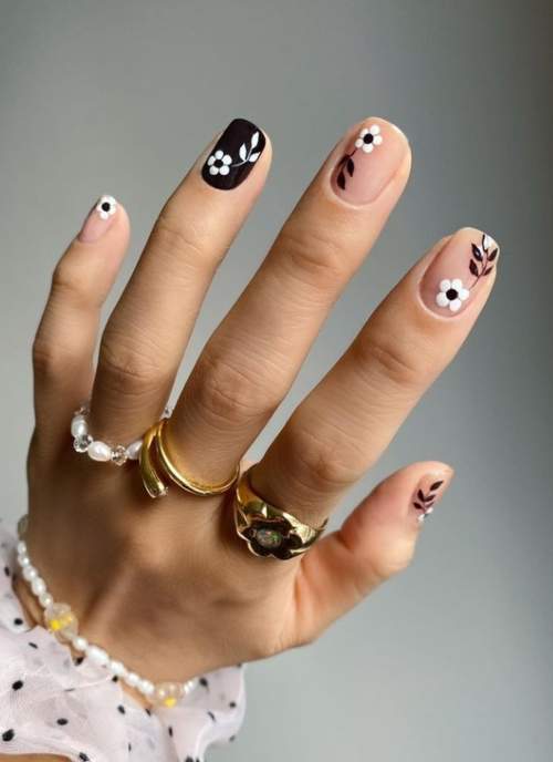 White manicure for short nails: new design 2022, photo