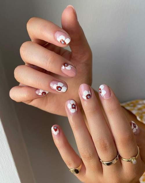 White manicure for short nails: new design 2022, photo