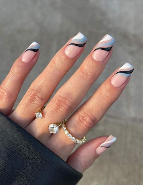 White manicure for short nails: new design 2022, photo