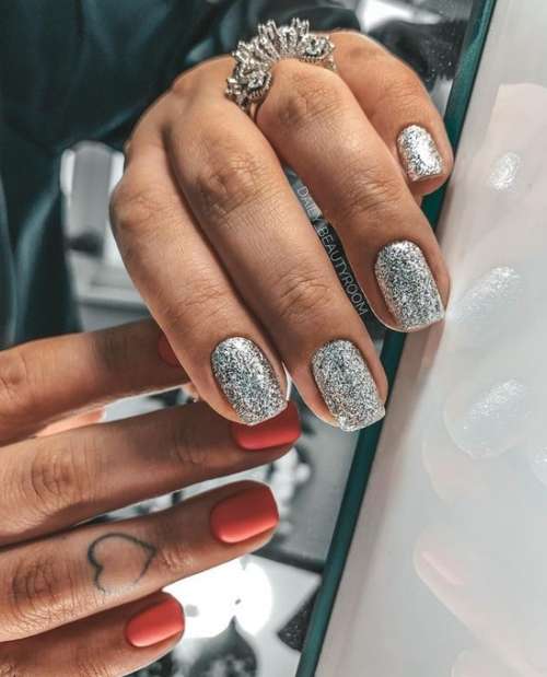 Manicure winter 2022: trends, beautiful photos, new designs