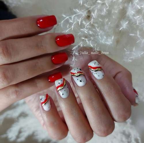 Manicure winter 2022: trends, beautiful photos, new designs