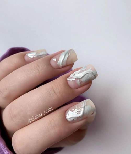 Novelty manicure winter