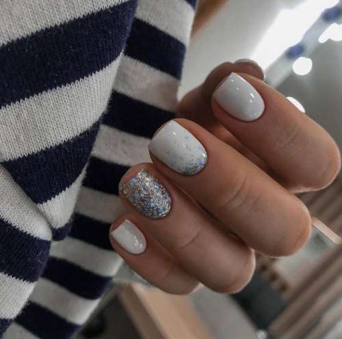 Winter nail design