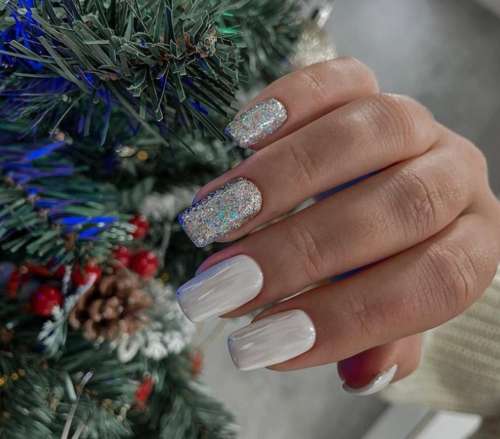 Manicure winter 2022: trends, beautiful photos, new designs