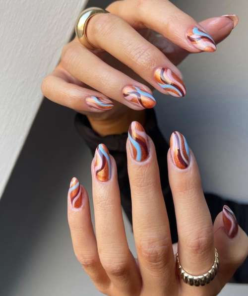 Manicure winter 2022: trends, beautiful photos, new designs