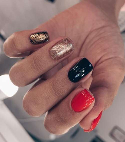 Manicure winter 2022: trends, beautiful photos, new designs