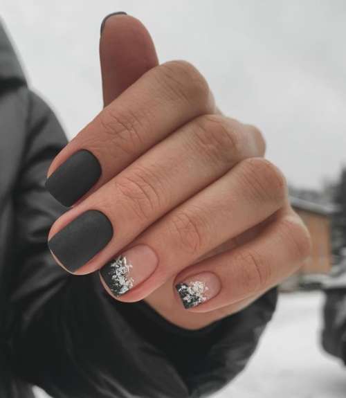 Manicure winter 2022: trends, beautiful photos, new designs