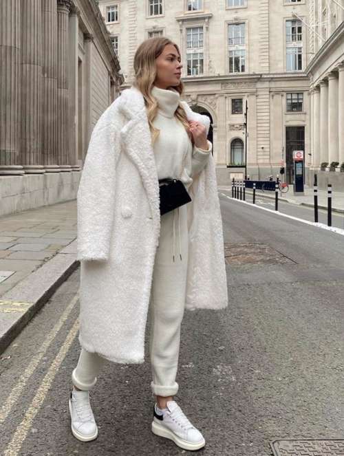 Eco-fur coat 2022: trends, colors, fashion models, photos