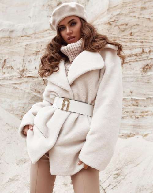 Eco-fur coat 2022: trends, colors, fashion models, photos