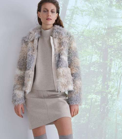 Eco-fur coat 2022: trends, colors, fashion models, photos