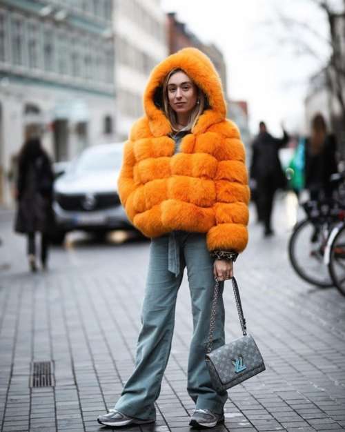 Eco-fur coat 2022: trends, colors, fashion models, photos