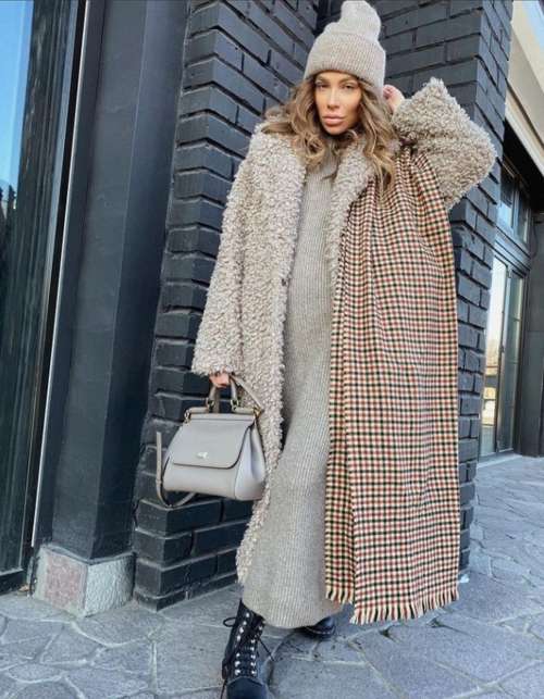 Eco-fur coat 2022: trends, colors, fashion models, photos