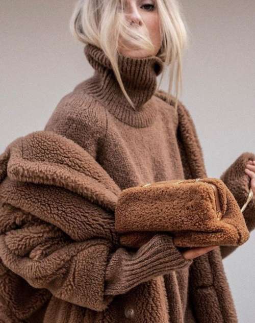 Eco-fur coat 2022: trends, colors, fashion models, photos